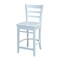 International Concepts Emily Counter Height Stool, 24" Seat Height, White S08-6172 - alternate 9